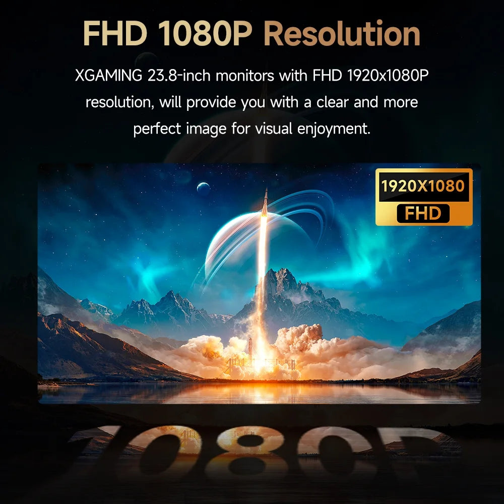 24" XGaming Monitor – Perfect Blend of Performance and Style