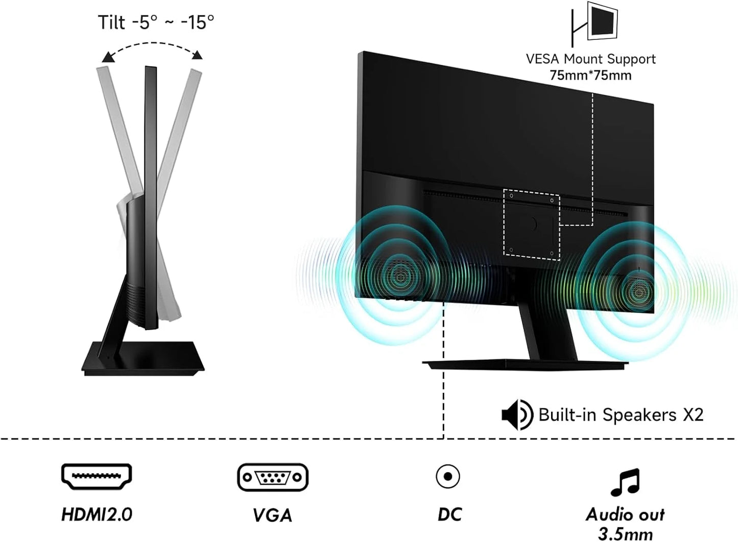 24" XGaming Monitor – Perfect Blend of Performance and Style