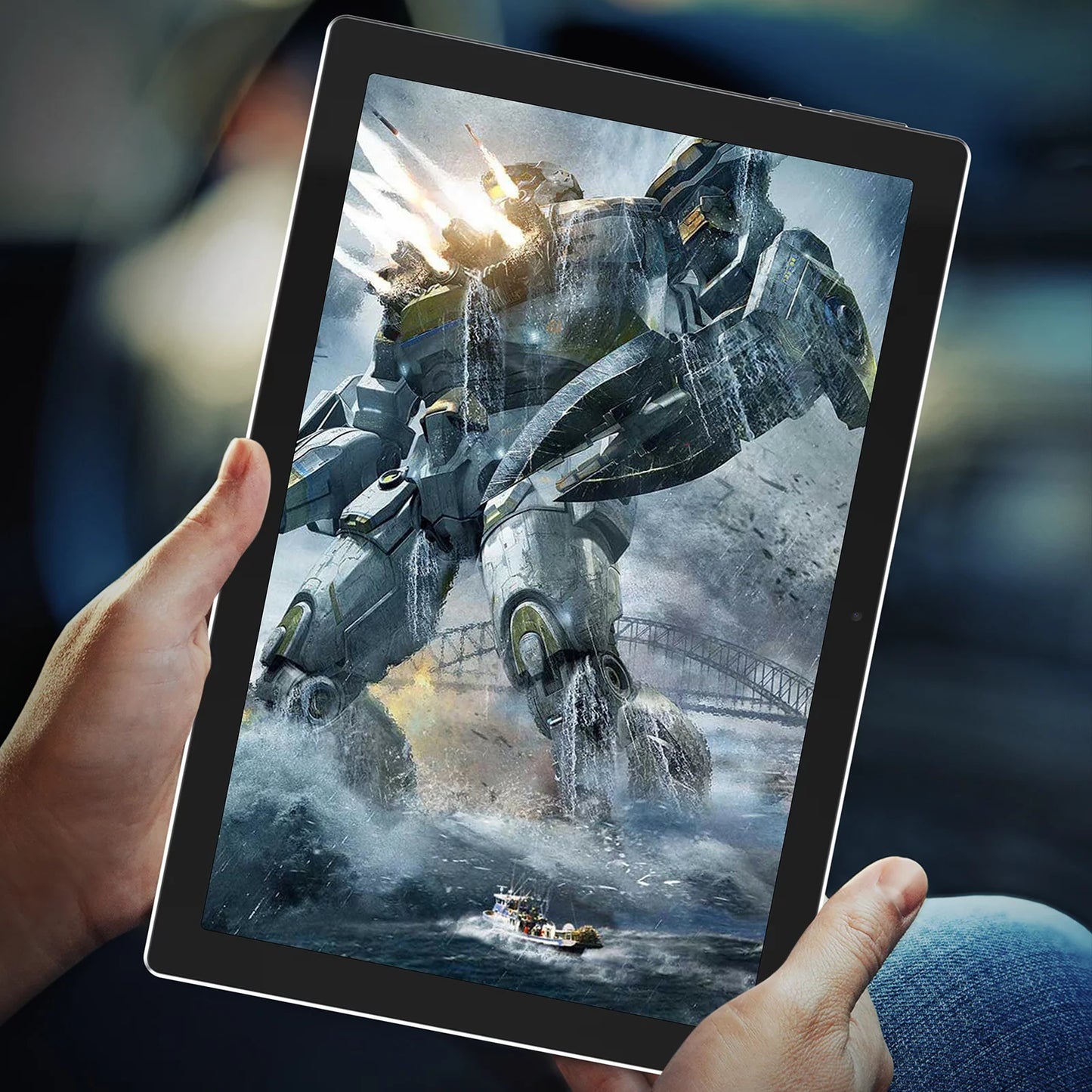 Tablet 10 Inch Tablets Android 12 Tablet PC 2GB+32GB 6000Mah Battery Quad Core HD Touch Screen Tablets Computer, 8MP Dual Camera, Wifi BT Google Play.