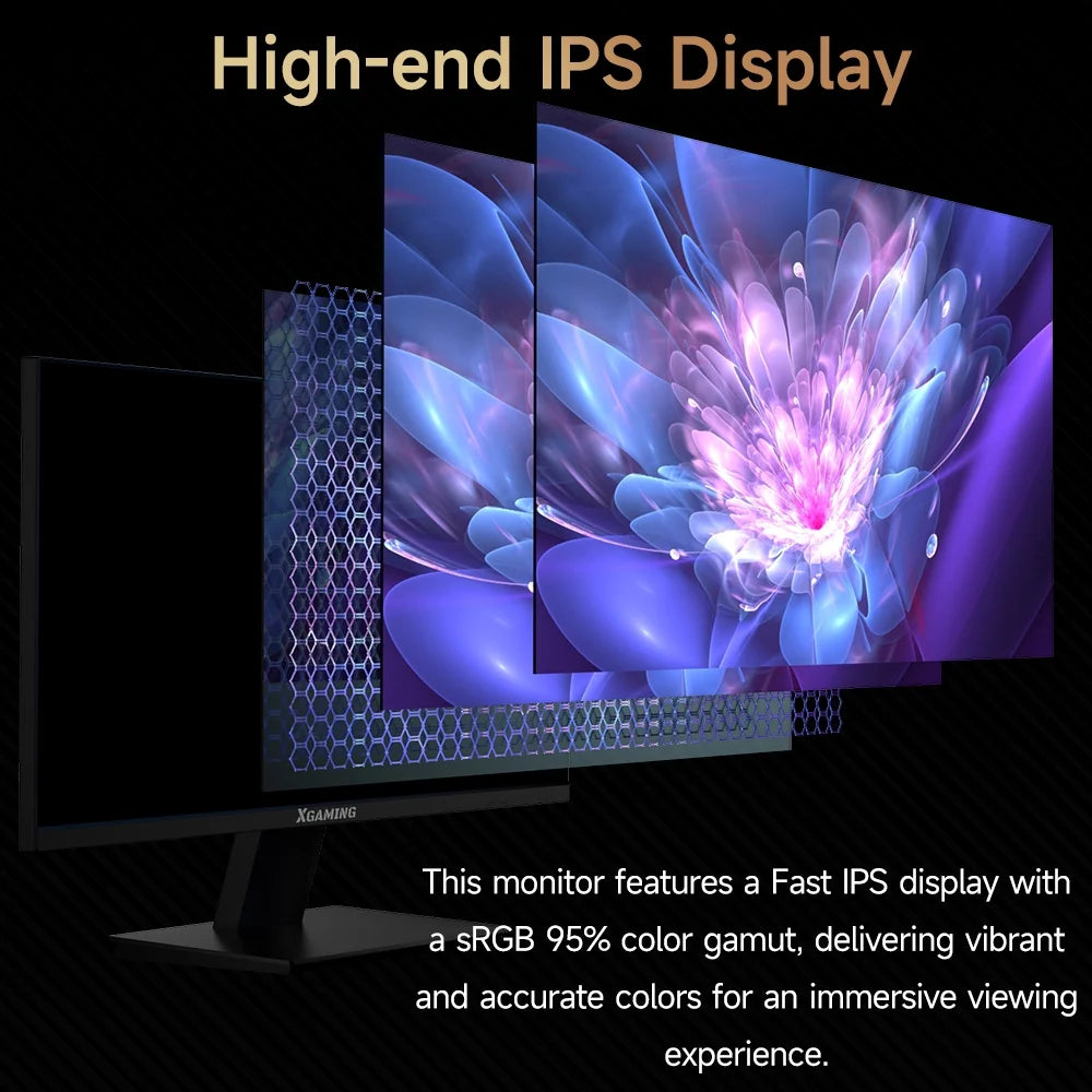 24" XGaming Monitor – Perfect Blend of Performance and Style