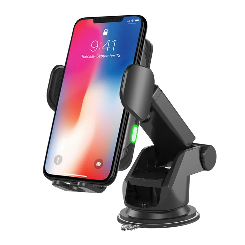 HAL-C02 10W Fast Wireless Car Charger With Phone And Stand