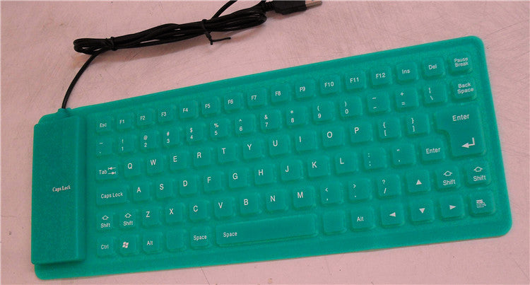 Green Silicone Keyboard