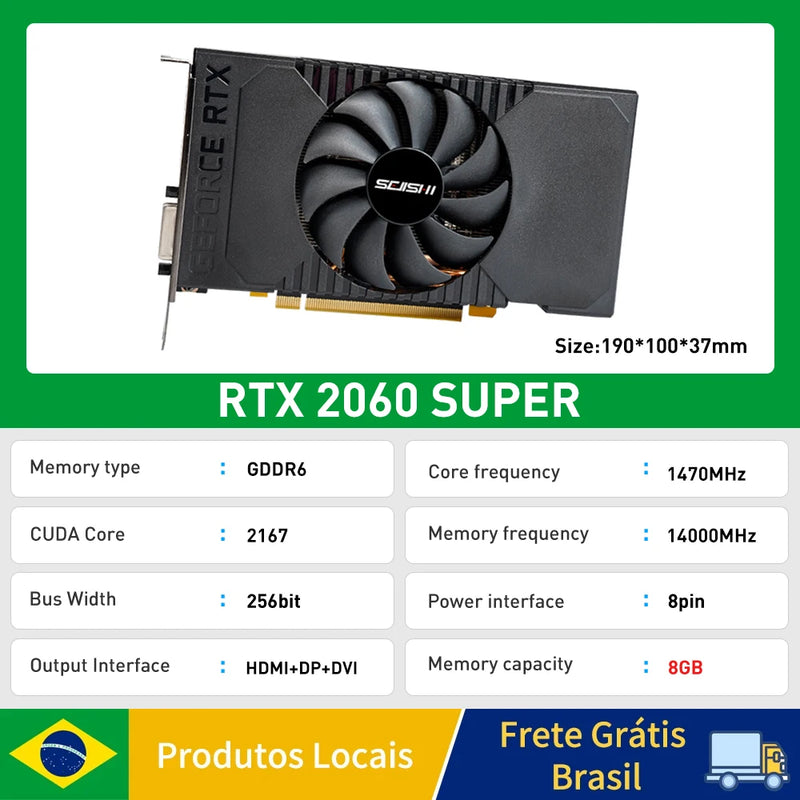 SJS RX 580 8G 256Bit 2048SP GDDR5 AMD GPU RTX 3060 2060 Graphics Cards RX580 Video Card Radeon Mining Gaming Card Placa De Video