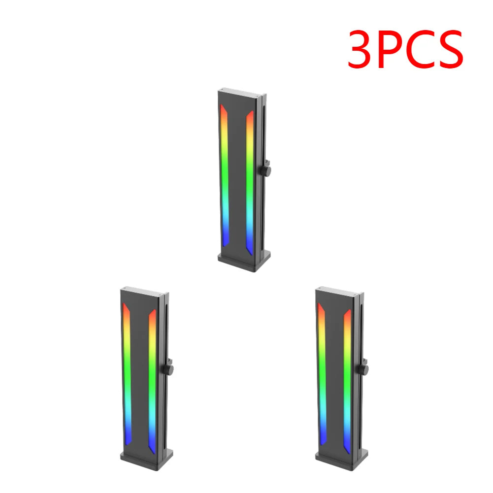 Vertical GPU Cooling Support Bracket 5V 3PIN ARGB Aura Sync GPU Cooler Video Card Holder Graphics Video Card Stand for Computer