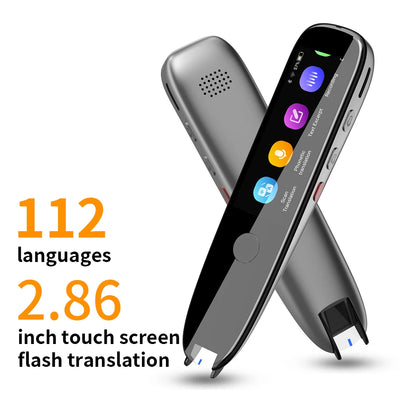 Scan Reader Pen X2/X3 Translatorand Reading Pen for Dyslexia Autism Smart Voice Scan Translator Pen 112 Languages Translation