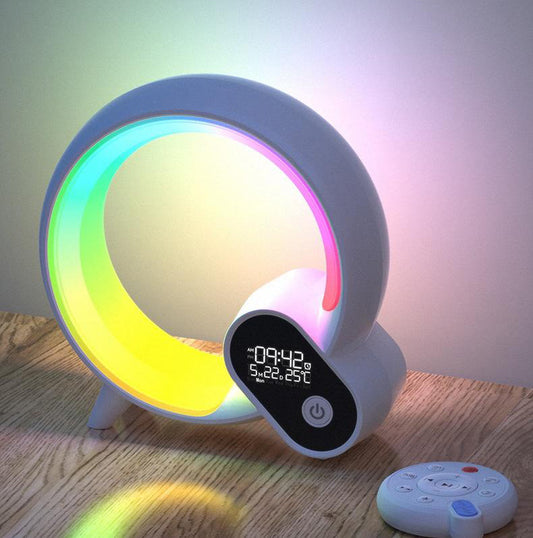 Q light RGB Modern Digital Display Alarm Clock