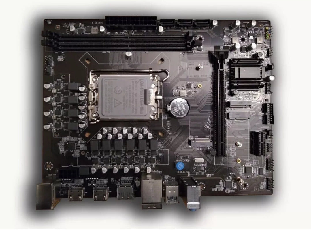 " H610 Express 12/ 13/14 Gen Motherboard 1700 LGA Socket"