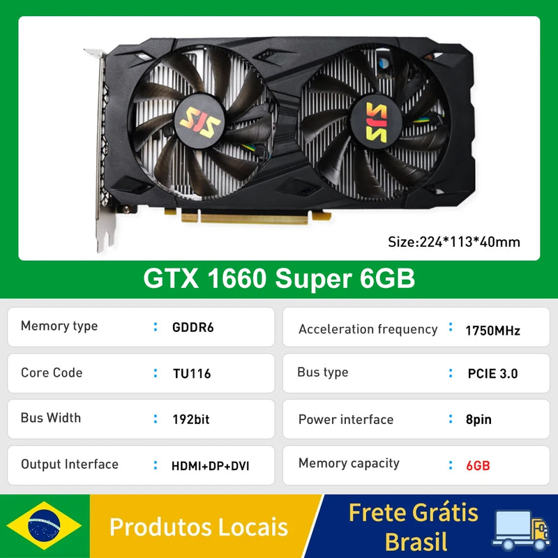 SJS RX 580 8G 256Bit 2048SP GDDR5 AMD GPU RTX 3060 2060 Graphics Cards RX580 Video Card Radeon Mining Gaming Card Placa De Video