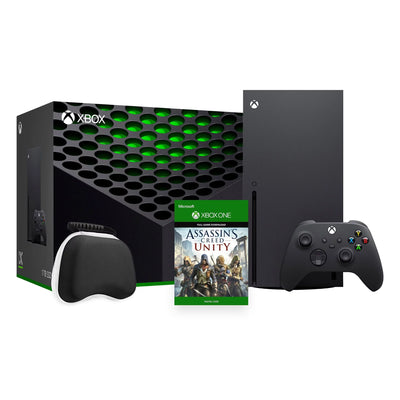 "2023 Series X Ultimate Gaming Bundle: 1TB SSD Console with Wireless Controller and Assassin's Creed Unity"