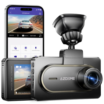 2K Dash Cam WIFI APP Car DVR Camera Night Vision Parking Monitor G-Sensor AZDOME