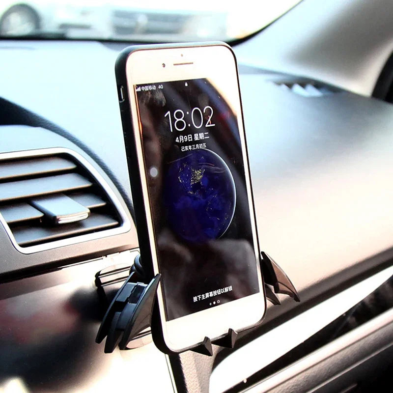 Bat-Shaped Gravity Buckle Car Phone Holder