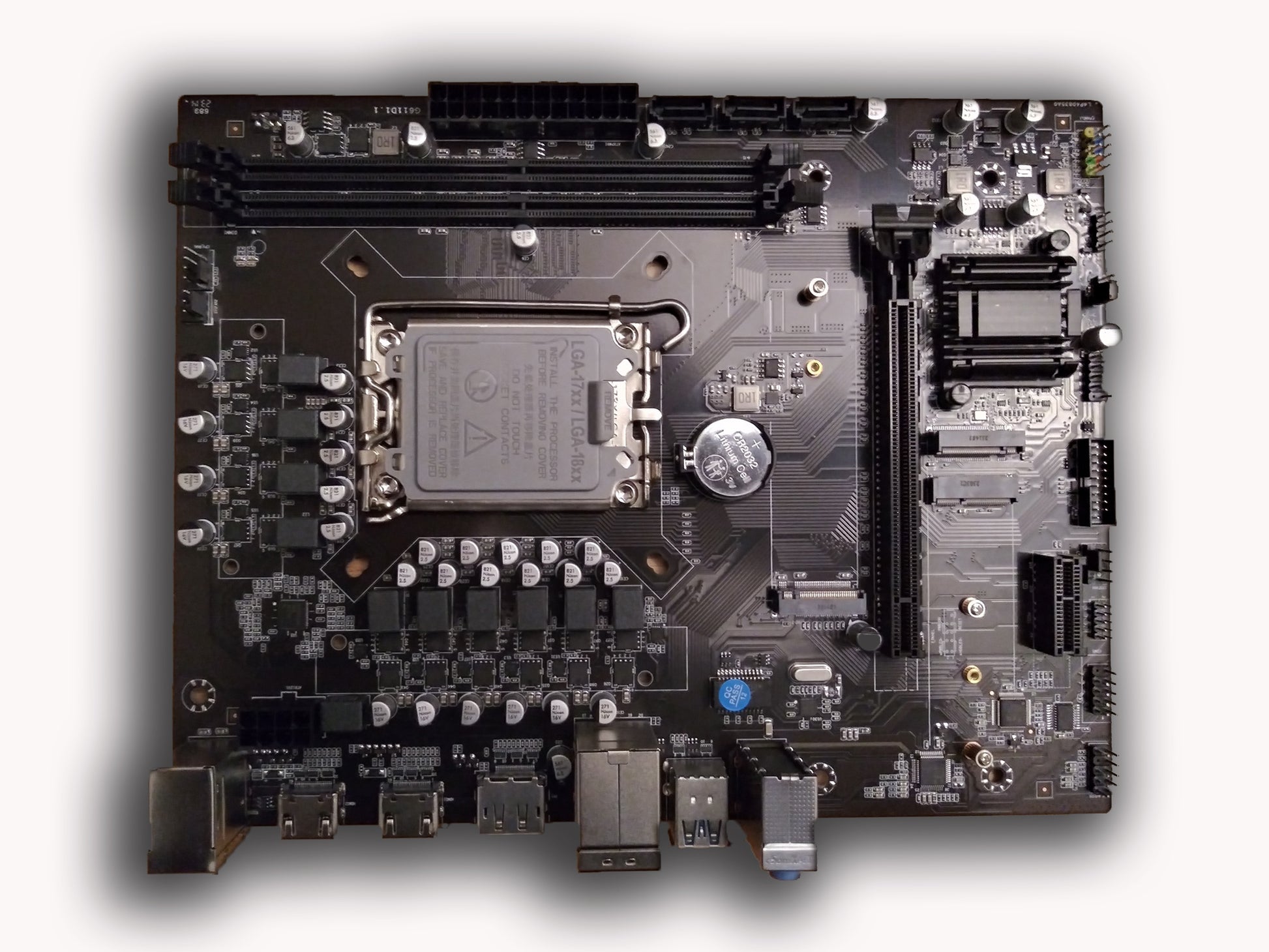 Front of the LGA 1700 Motherboard