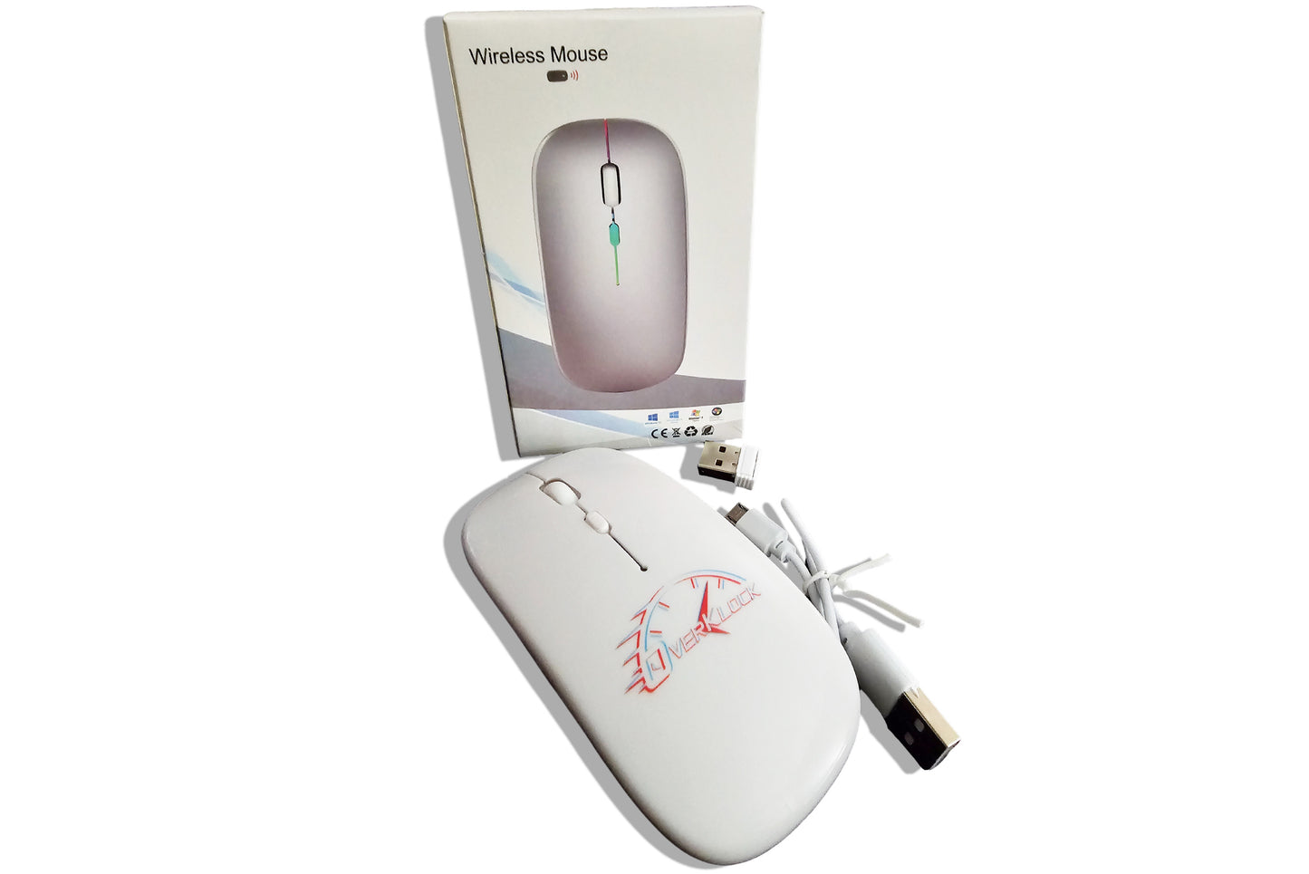 OverKlock Tech Wireless Mouse J1 With Box And Ports